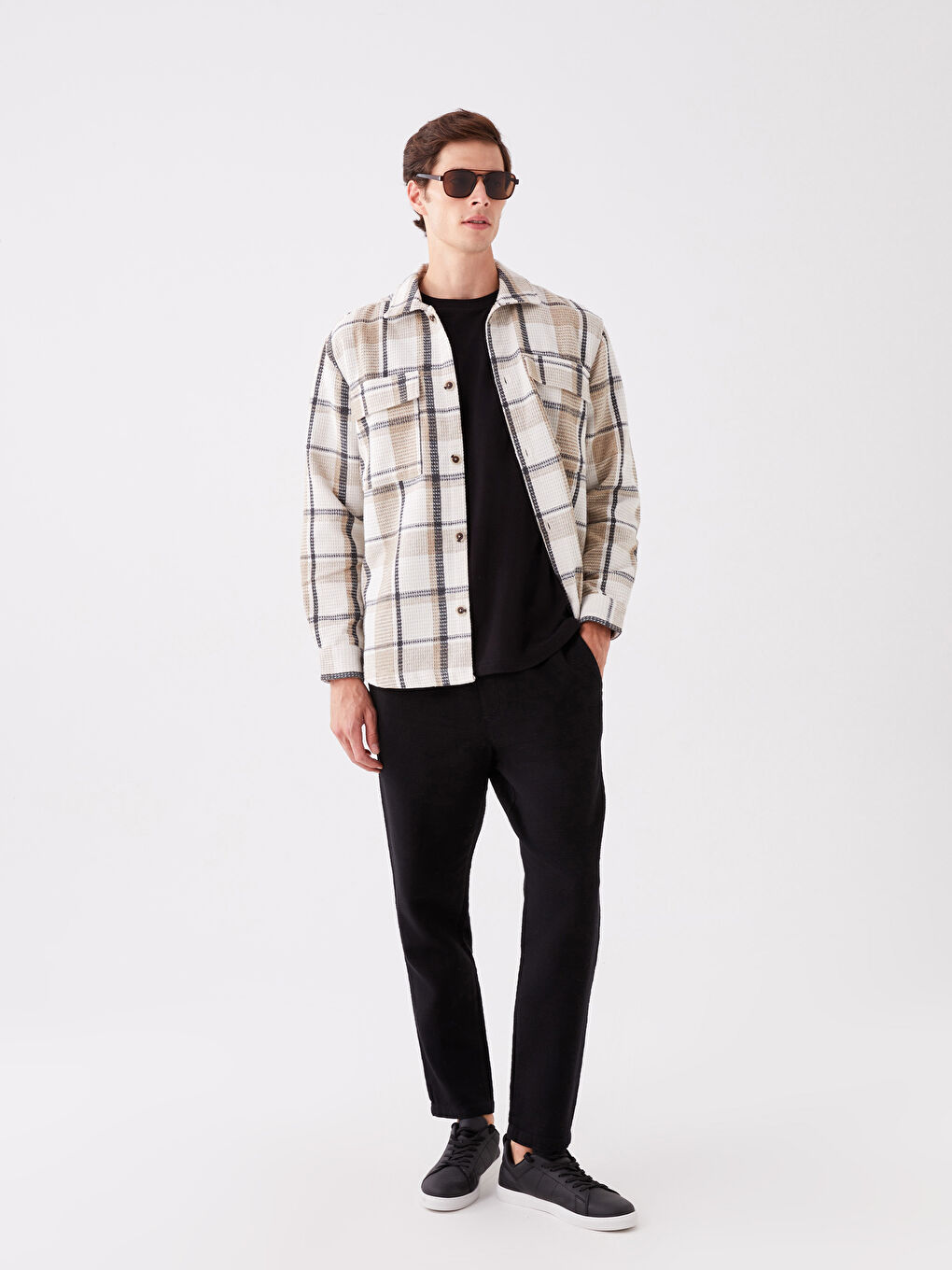 LCW Vision Slim Fit Men's Trousers -W3DD49Z8-CVL