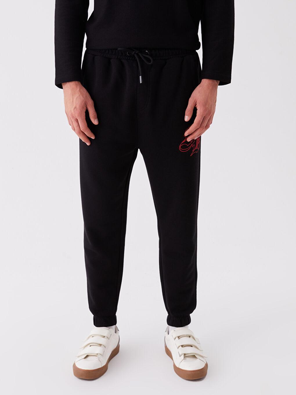 XSIDE Rahat Kalıp Erkek Kalın Jogger Eşofman Altı -W3DD85Z8-CVL