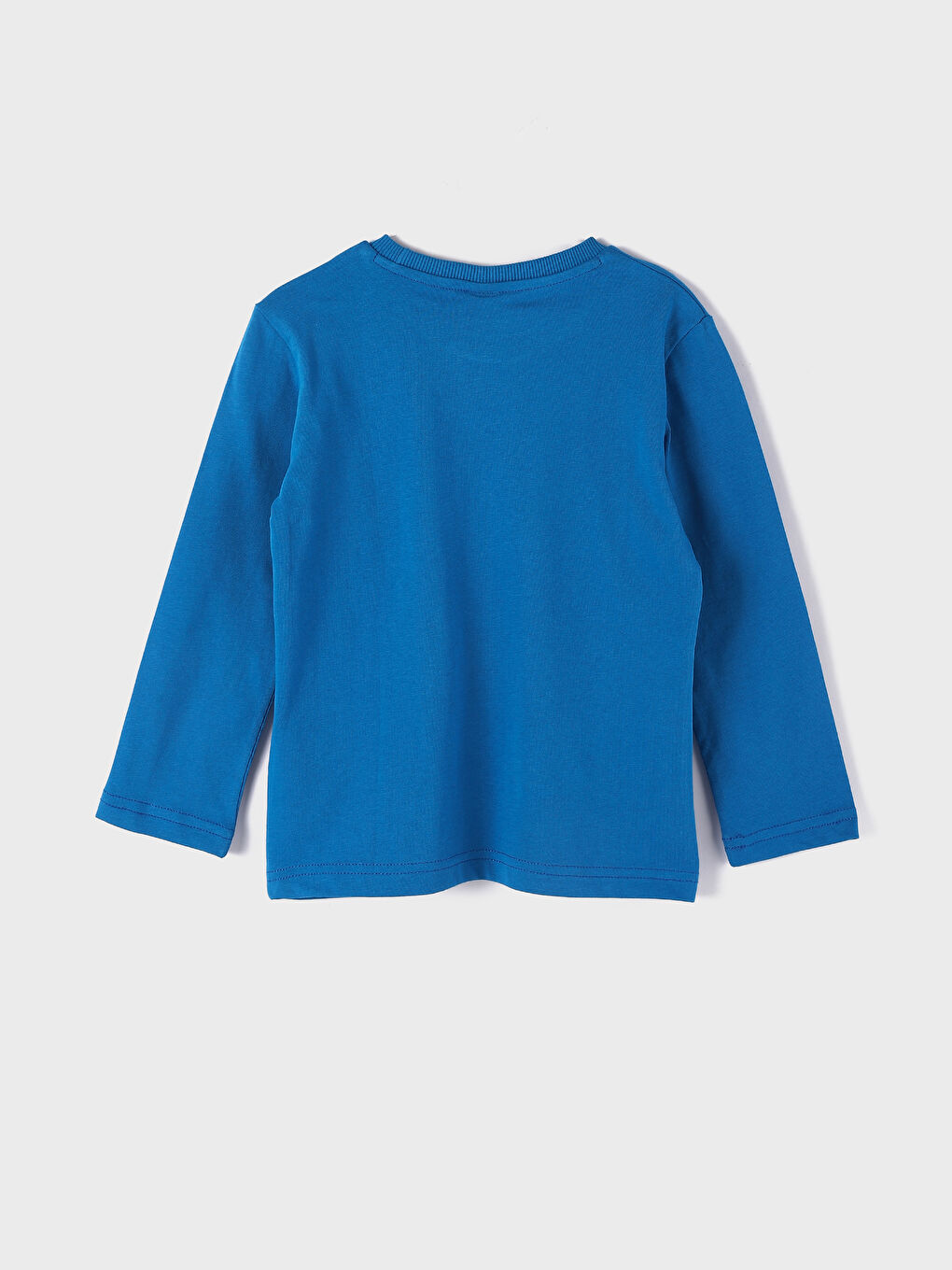 Crew Neck Printed Long Sleeve Boys' Sweatshirt-1