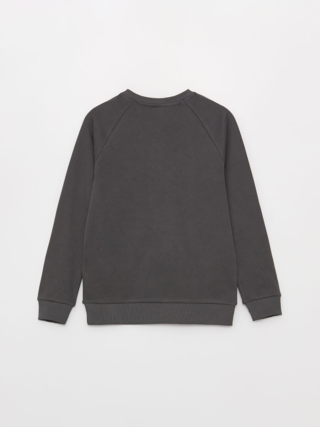 تيشيرت للأولاد بياقة دائرية مطبوع كم طويل-1