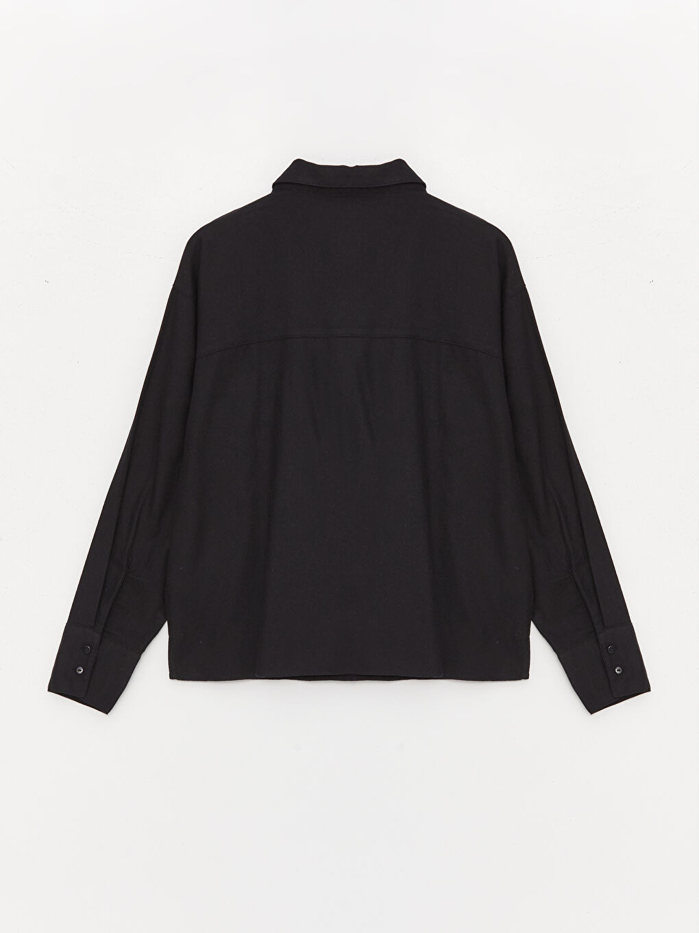 LCW Vision Schlichtes Langarmhemd für Damen -W3DE92Z8-CVL