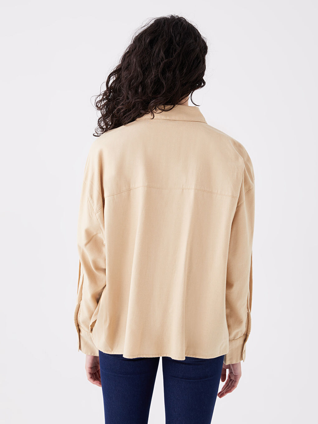 کراس قۆڵ درێژ سادە بۆ ژنان-4