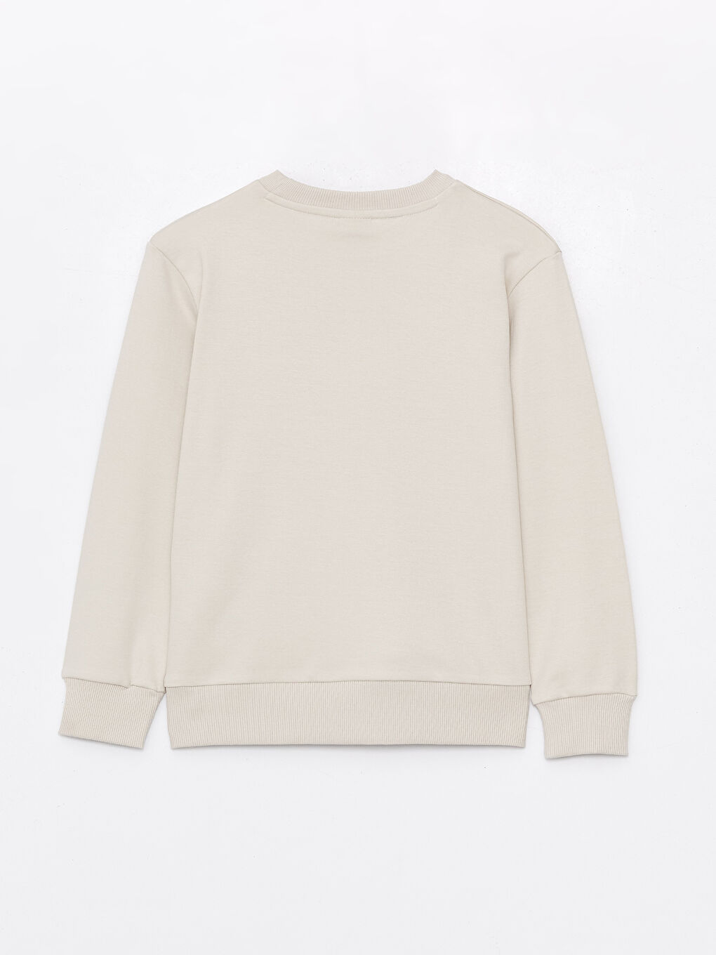 Crew Neck Tom and Jerry Printed Long Sleeve Boys' T-Shirt-1