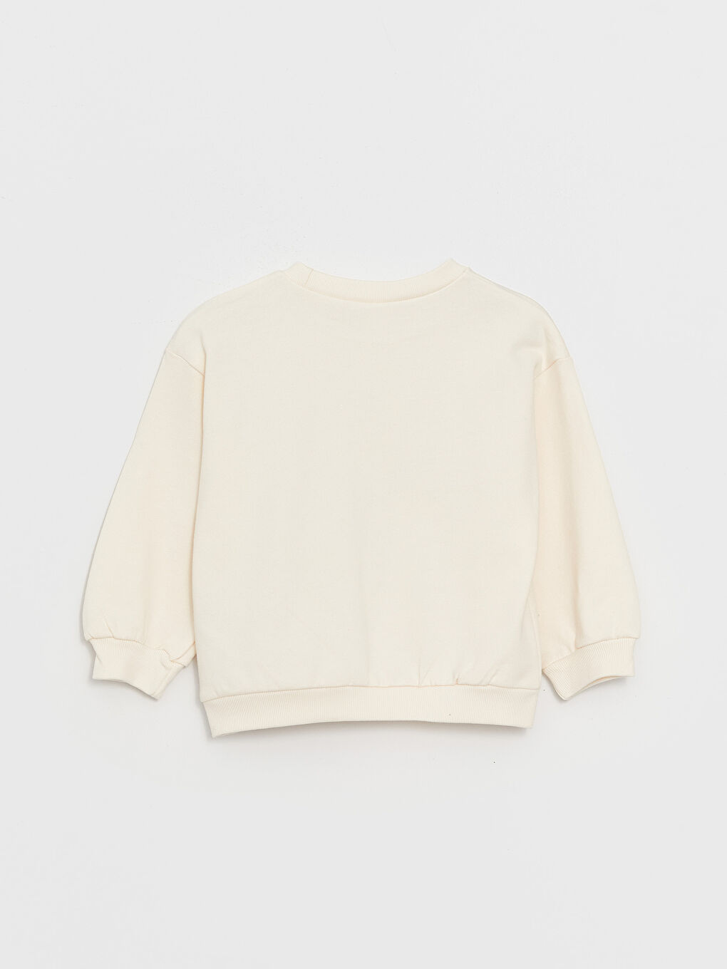 Sweat-shirt à Col Rond Imprimé à Manches Longues pour Filles-1