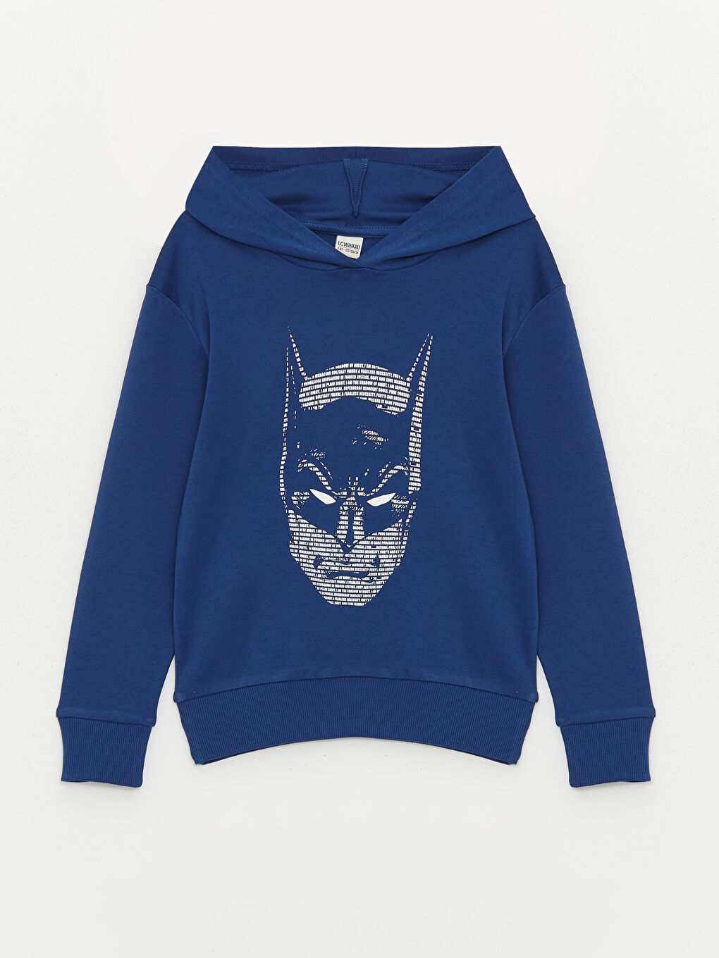 Sweat-shirt à Capuche Imprimé Batman pour Garçons à Manches Longues