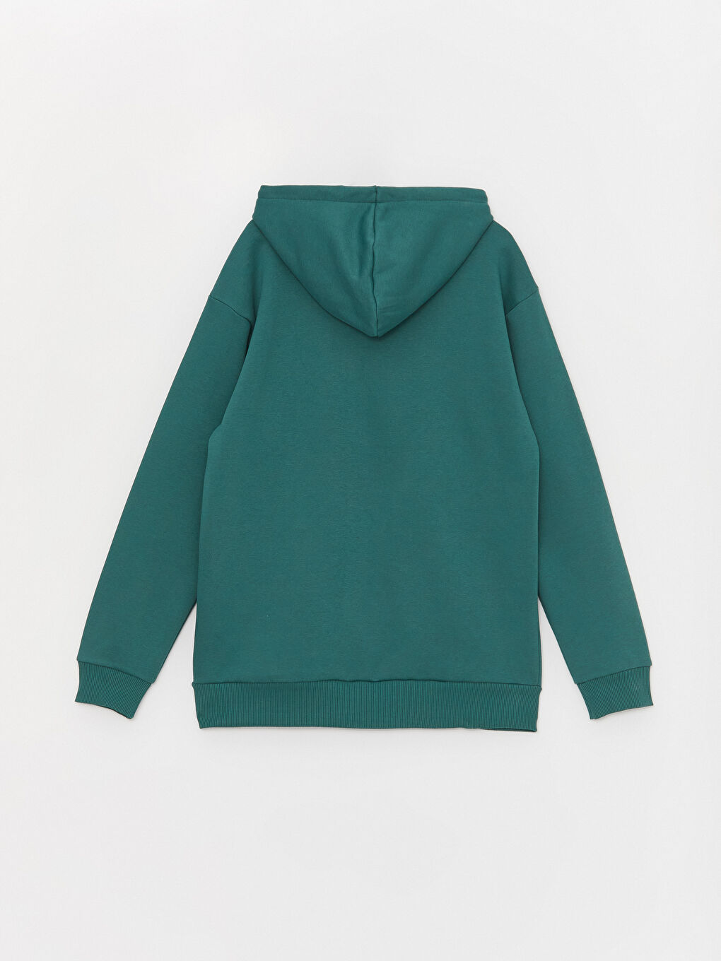 LCW Casual Yeşil Uzun Kollu Baskılı Erkek Hoodie - 6