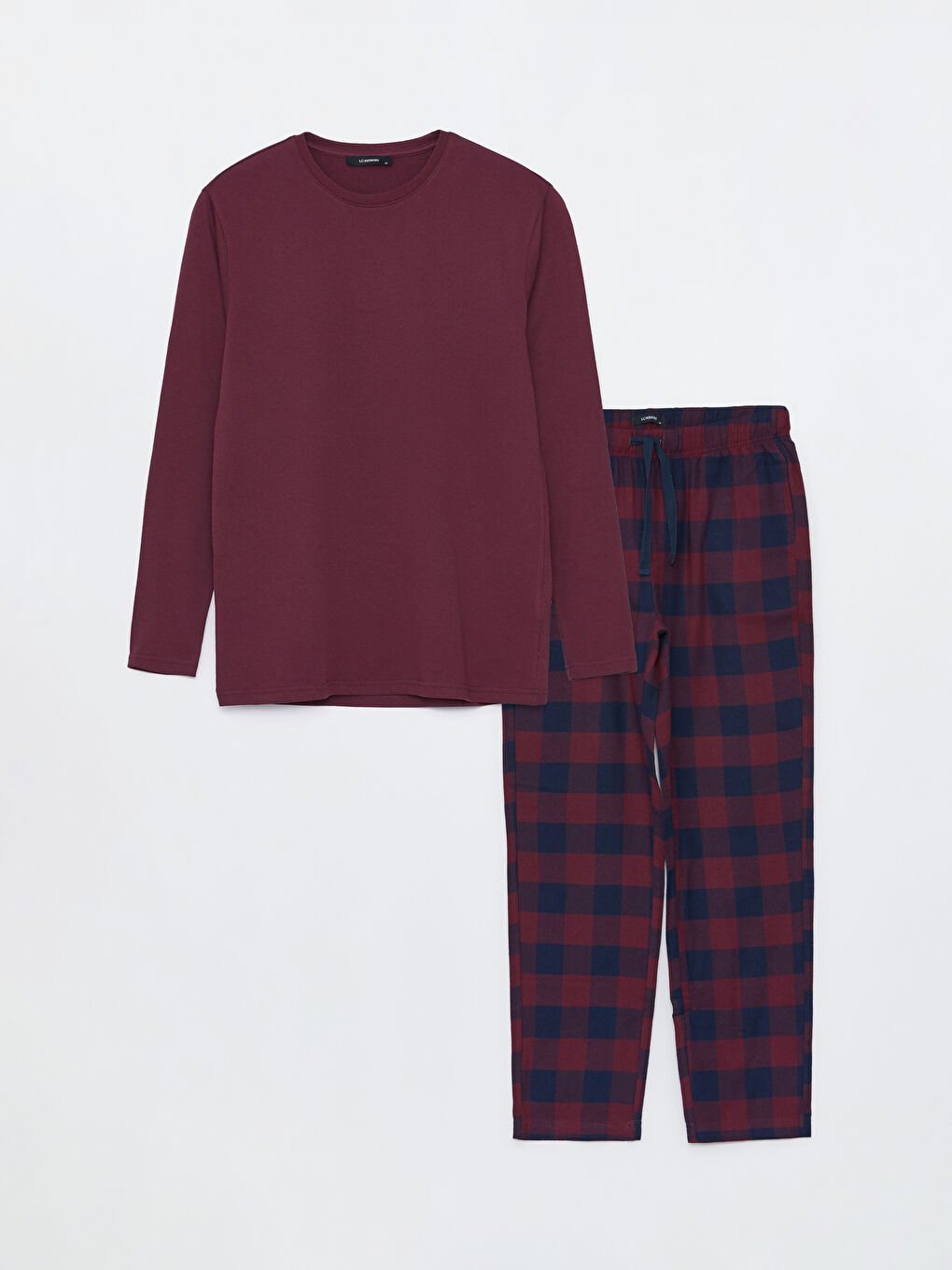 стандартты пішім ерлерге арналған пижама жинағы-5