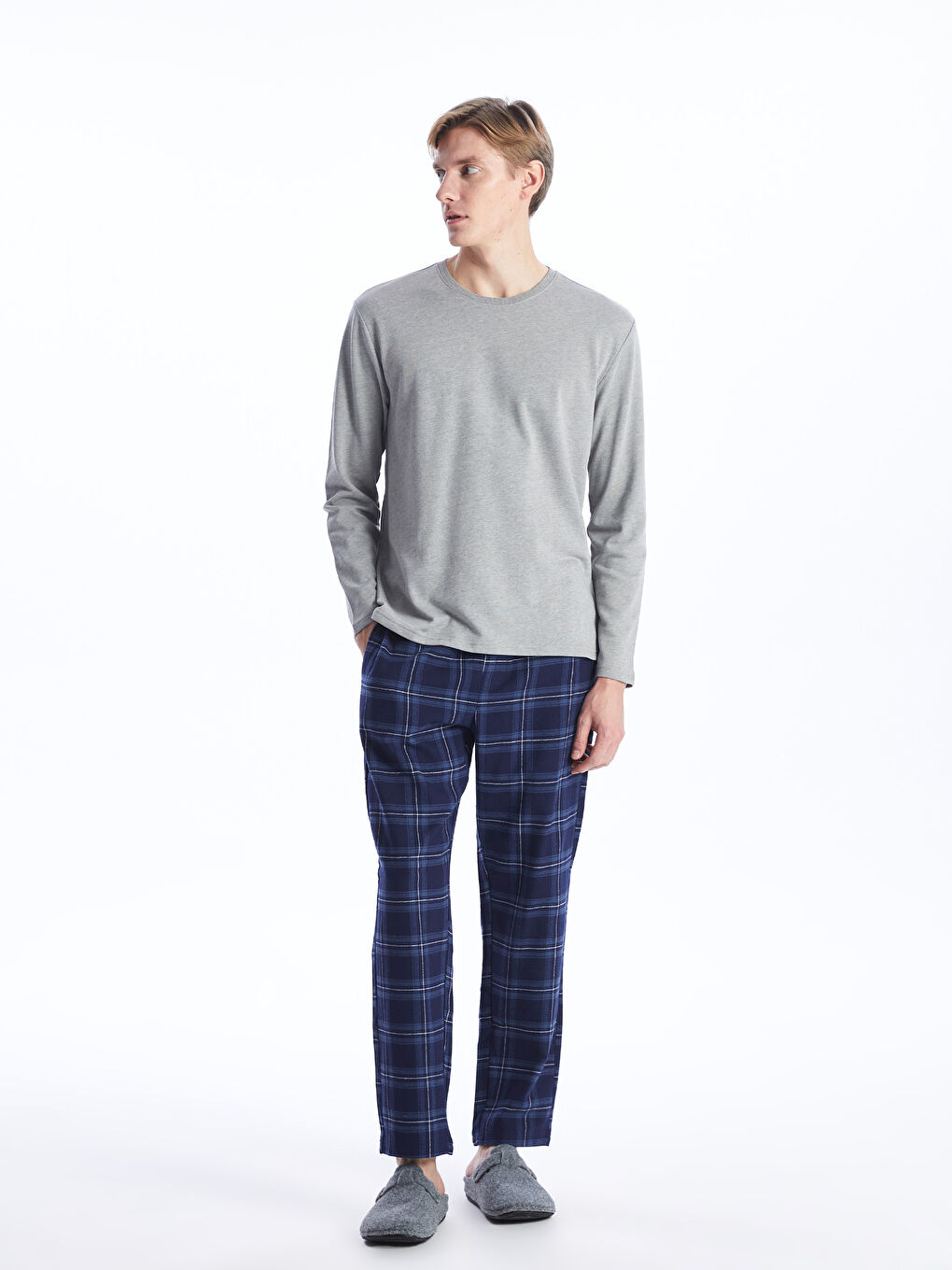 Regular Fit Men's Pyjama Set-1