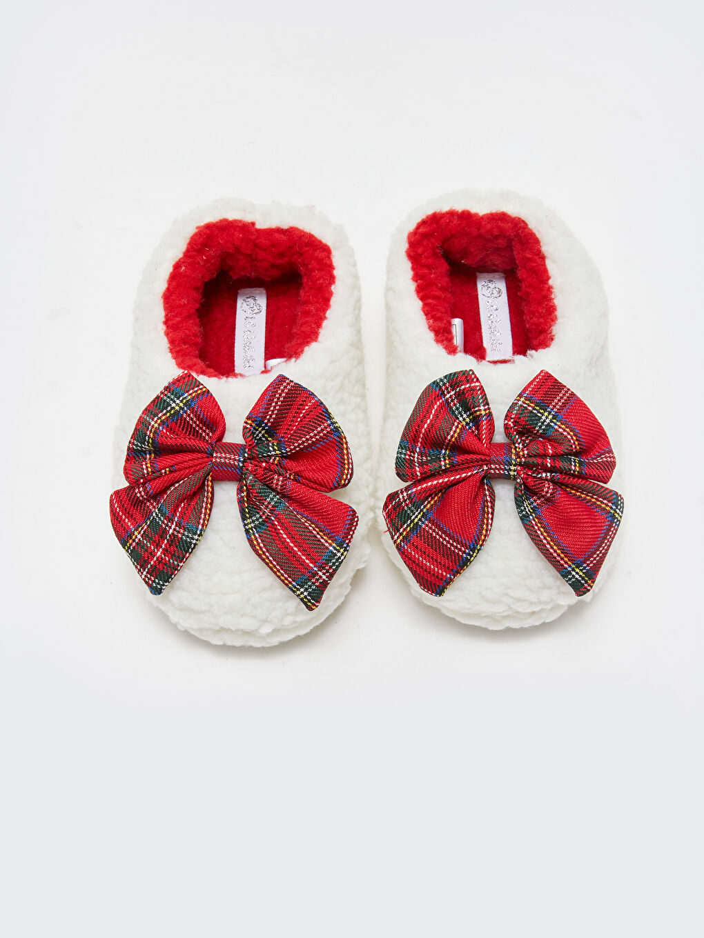 Bow Detail Baby Girls' House Shoes-2