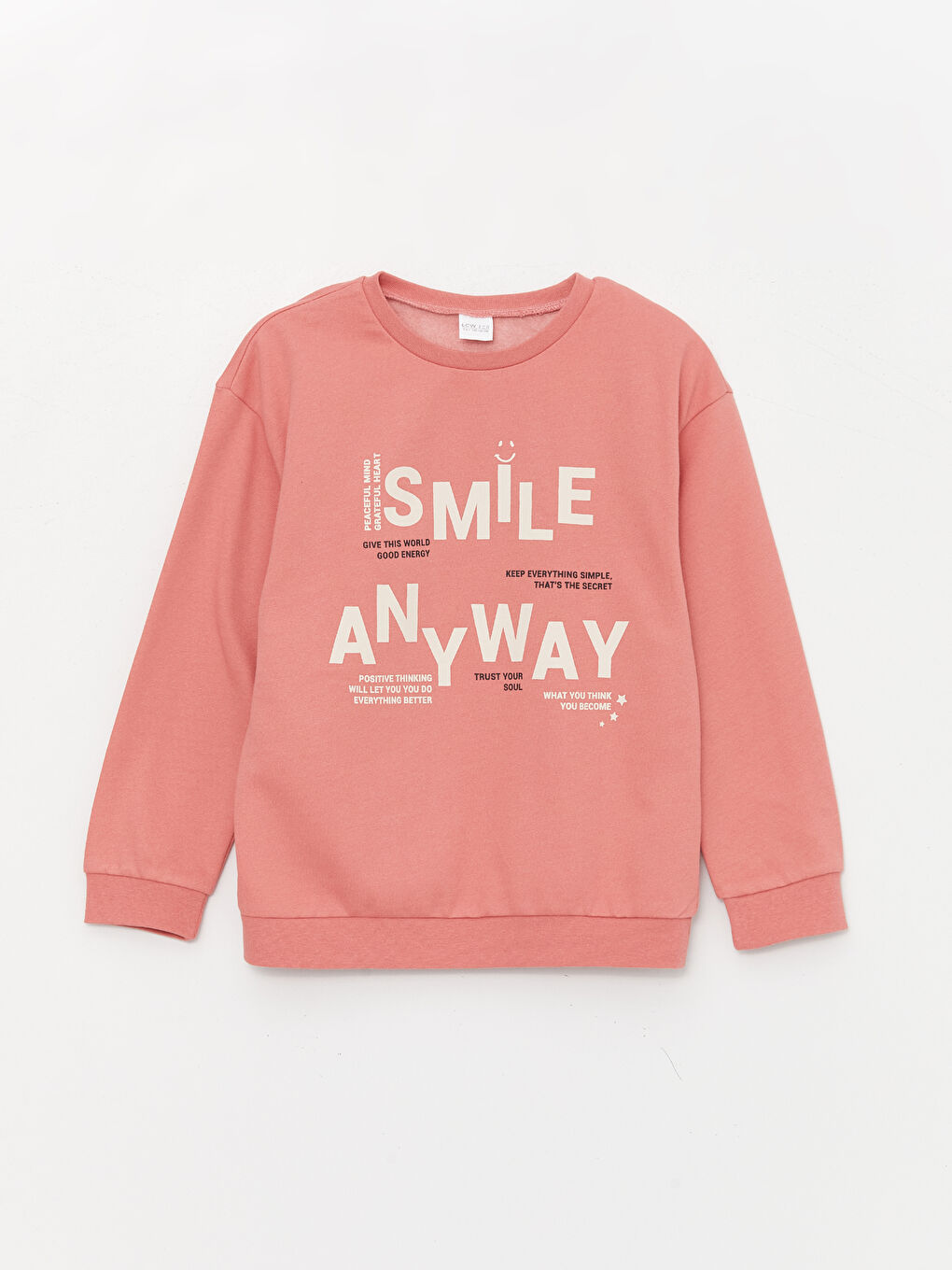 Ensemble de Pyjama pour Filles à Col Rond Imprimé à Manches Longues-1