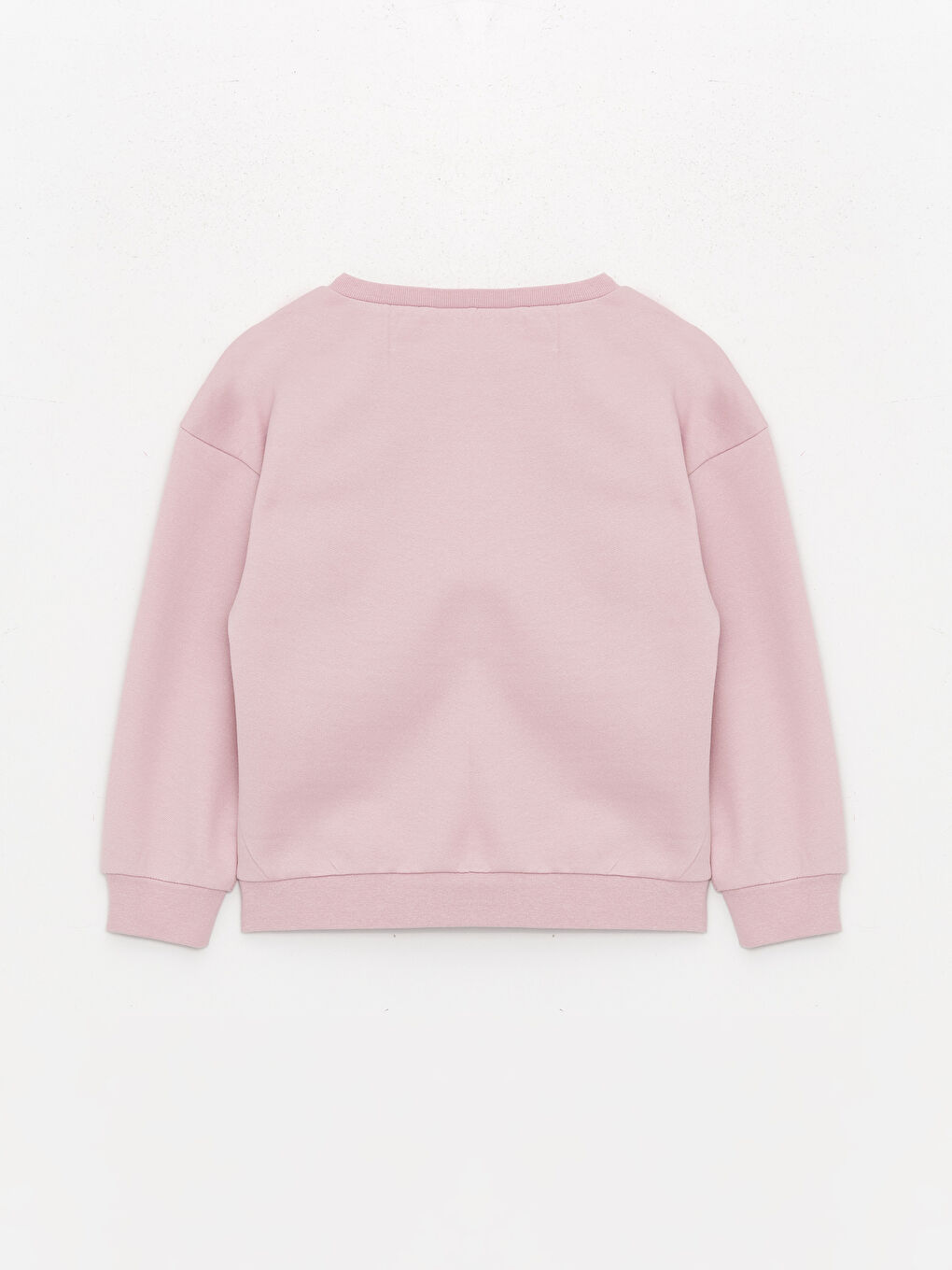 Lila Bisiklet Yaka Baskılı Uzun Kollu Kız Çocuk Pijama Takımı-2