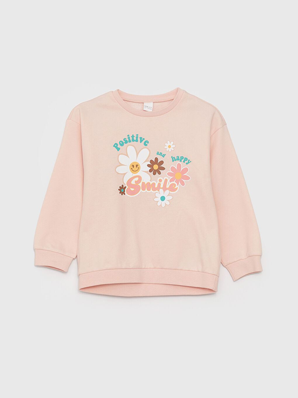 Pembe Bisiklet Yaka Baskılı Uzun Kollu Kız Çocuk Pijama Takımı-1