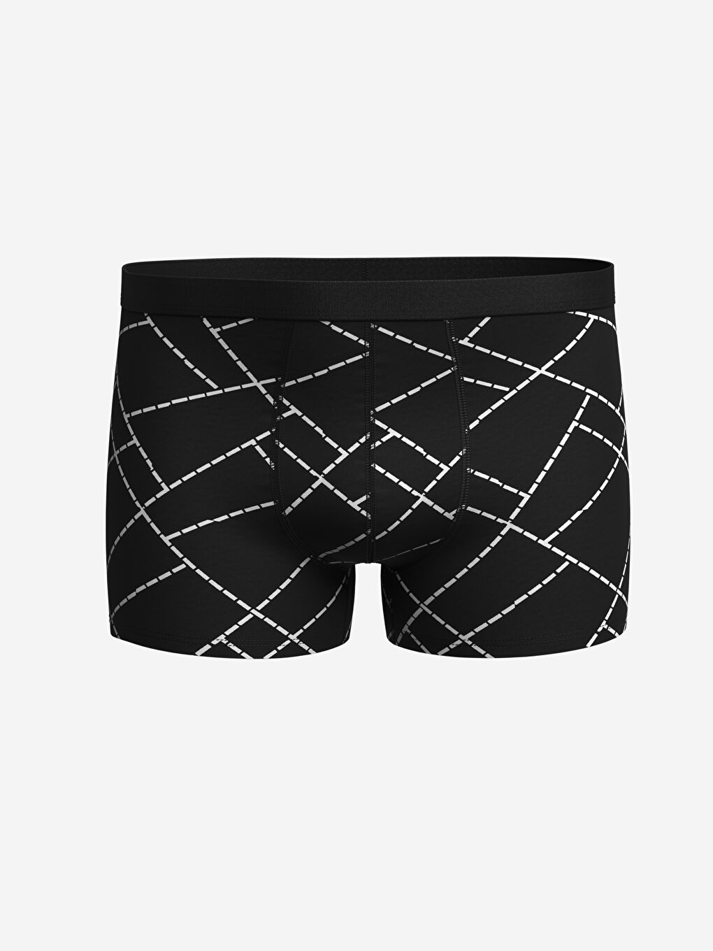 Lot de 3 Caleçons Boxers en Coton Extensible Coupe Standard pour Hommes-3