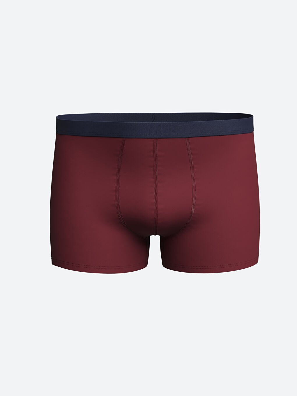 سراويل بوكسر قطن مطاطي بقصة عادية للرجال - ٣ قطع-2