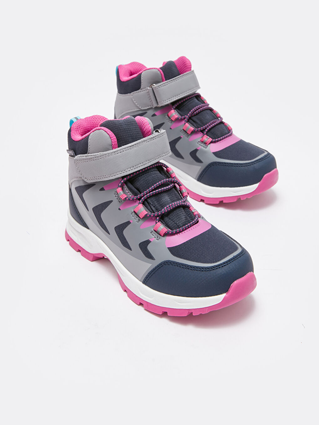 LCW STEPS Lace-Up and Velcro Ankle Boy Girl Trekking Boots -W3DL43Z4-S4F