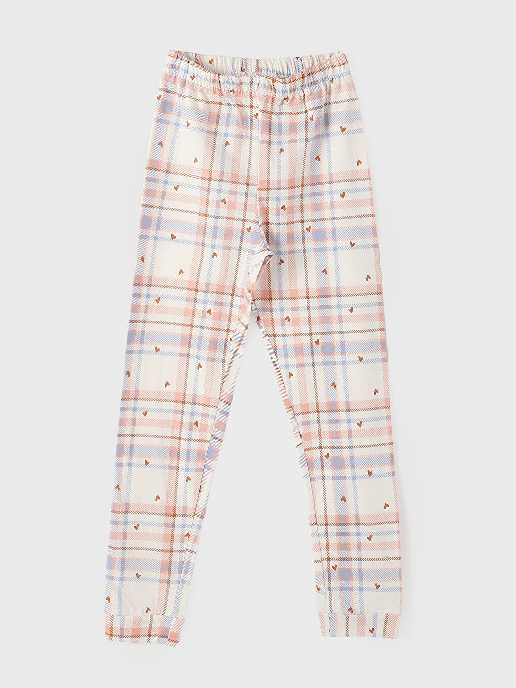 Crew Neck Printed Long Sleeve Girls' Pyjama Set-2