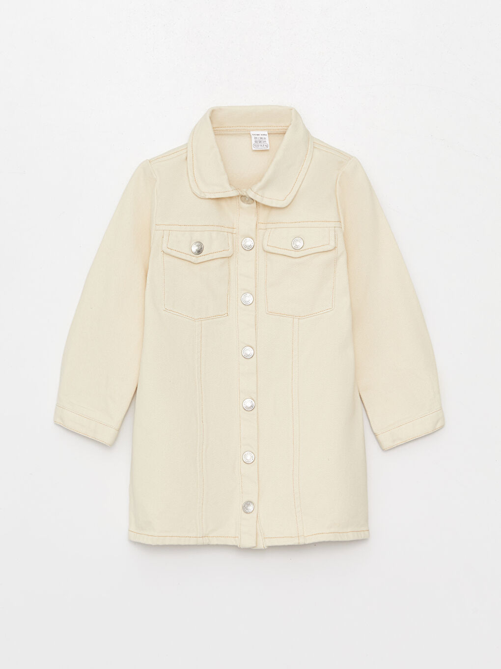 Ekru İlk Gün Heyecanını Gizleyen Kreş Elbisesi-1