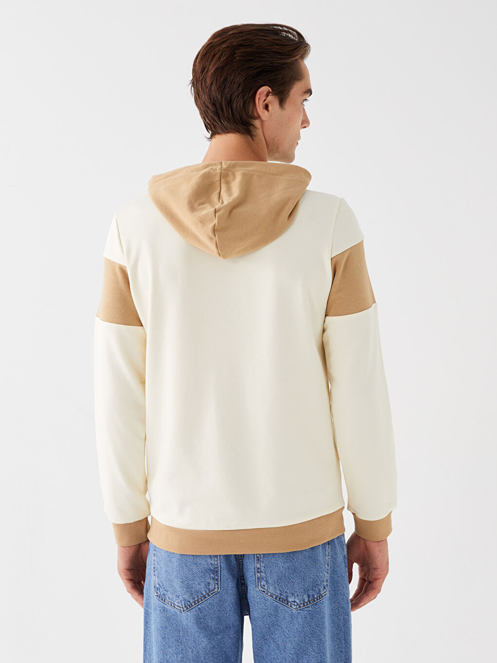 SOUTHBLUE Karışık Uzun Kollu Baskılı Erkek Hoodie - 4