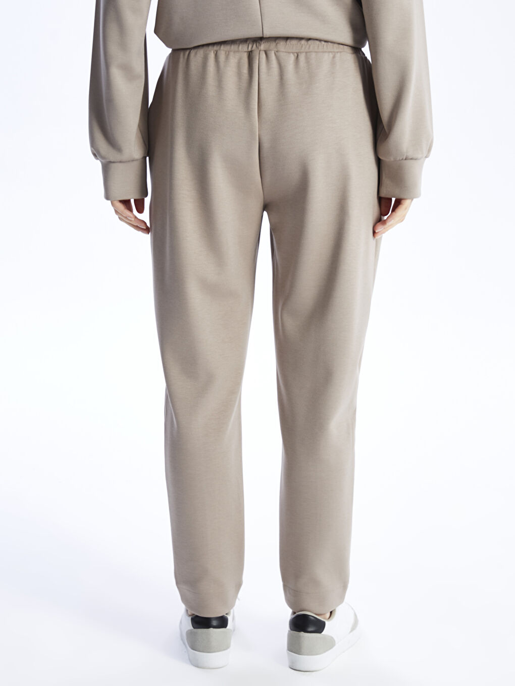 LCWAIKIKI Classic Elasticated Waist Regular Fit Women's Trousers -W3DN68Z8-FJS
