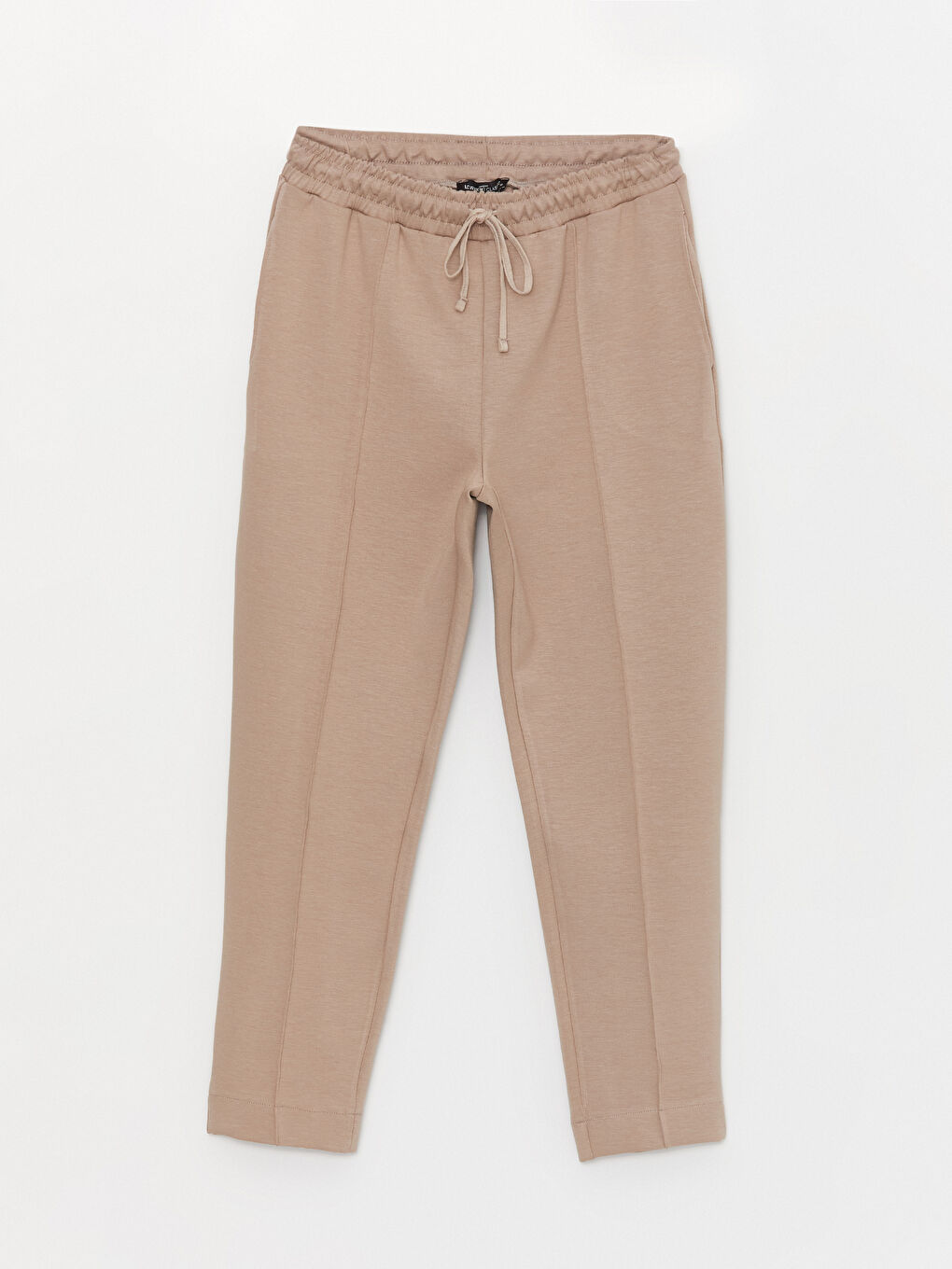 LCWAIKIKI Classic Elasticated Waist Regular Fit Women's Trousers -W3DN68Z8-FJS