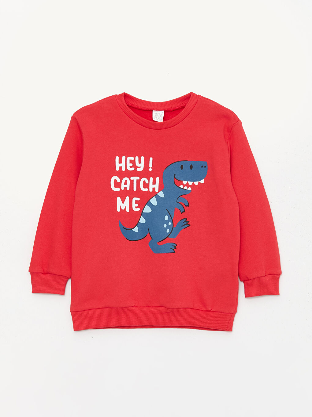 LCW baby Rundhalsausschnitt Langarm Bedrucktes Baby Jungen Sweatshirt und Hose 2er-Pack Set -W3DN90Z1-H1C