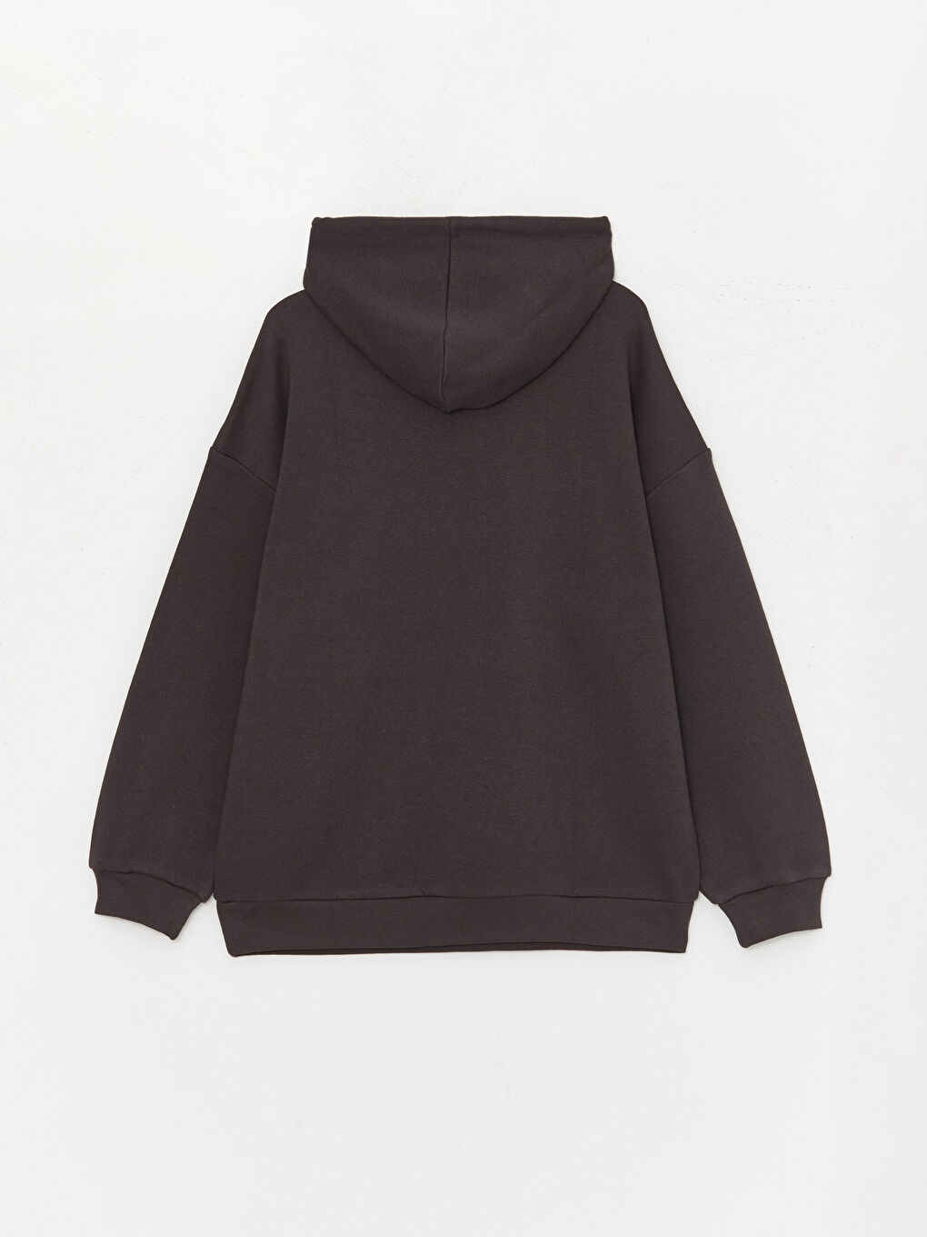 LCW Vision Printed Oversize Women's Thick Hoodie -W3DO55Z8-LY9