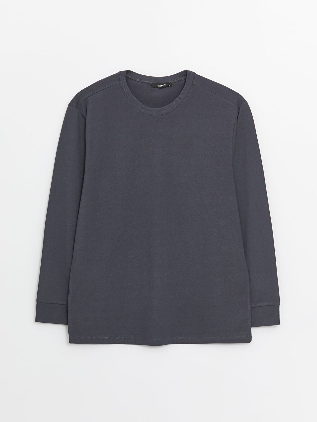 Crew Neck Long Sleeve Men's Pyjama Top-5