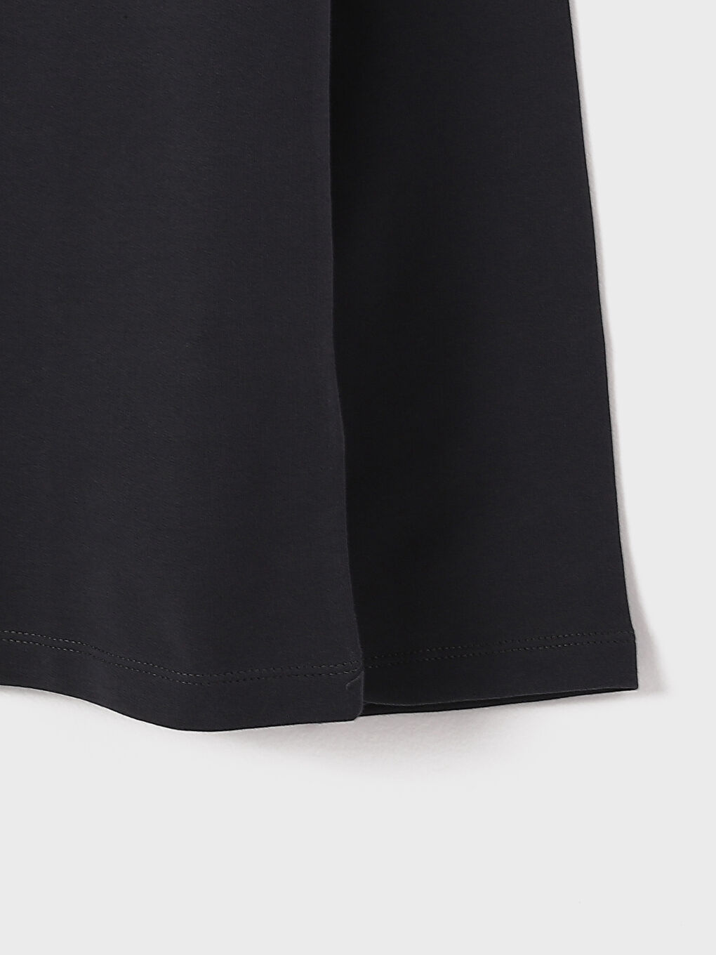 قميص بيجامة كم طويل ياقة دائرية للرجال-1