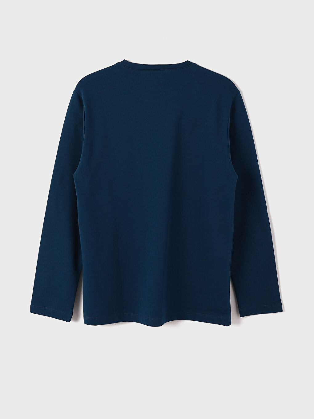 Crew Neck Long Sleeve Men's Pyjama Top-3