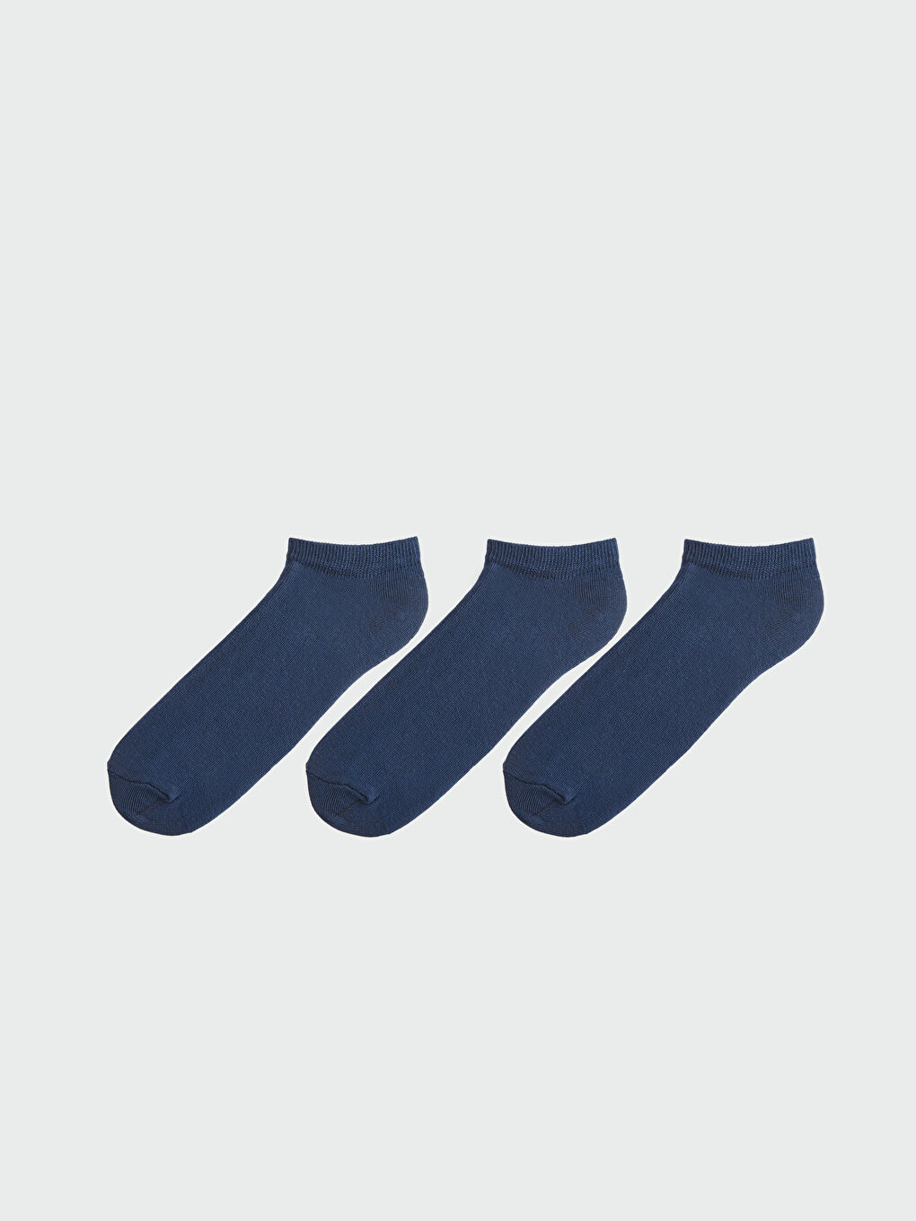 Lacivert Erkek Patik Çorap 3'lü