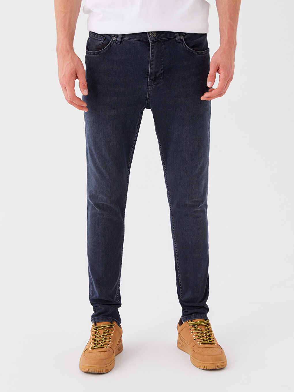 XSIDE Mavi Skinny Fit Erkek Jean Pantolon - 2