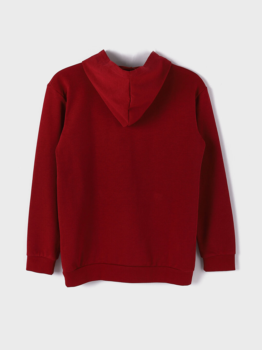 سويت شيرت أولاد سادة بكابوش كم طويل-1