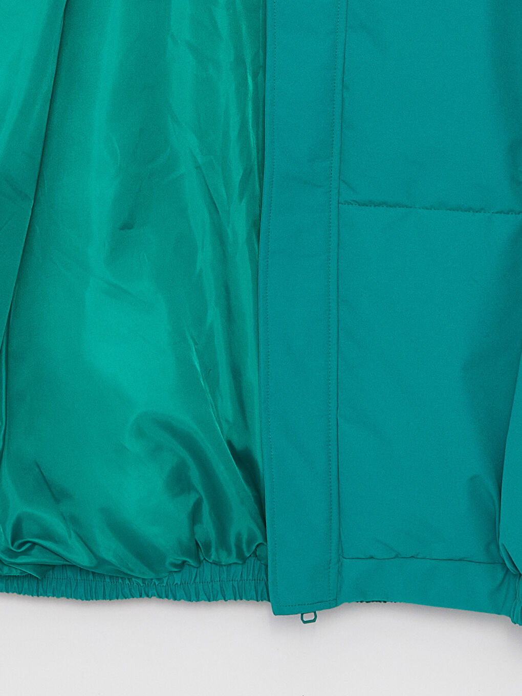 Relaxed Fit Funnel Neck Men's Puffer Coat-7