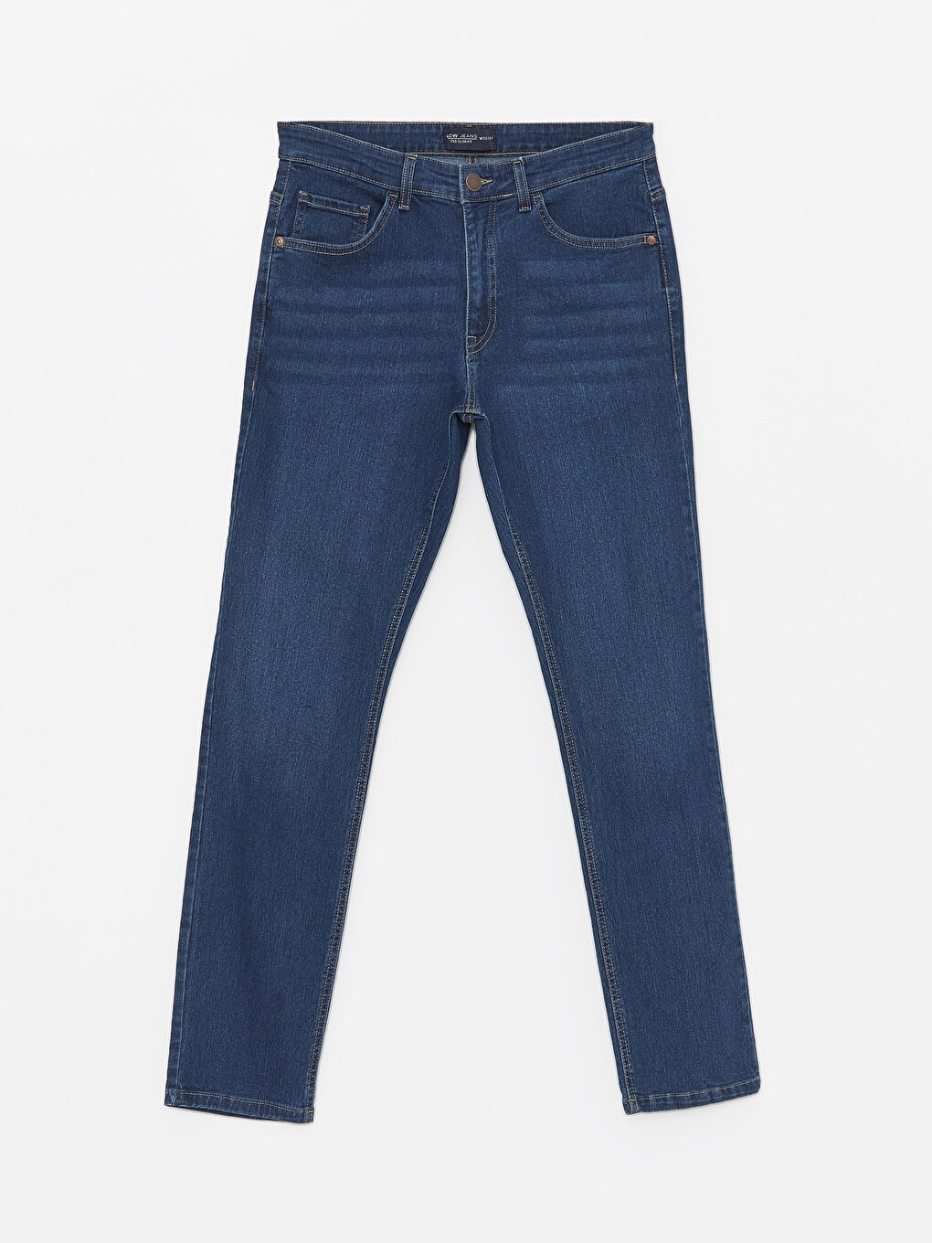 بنطلون جينز رجالي 750 سليم فيت