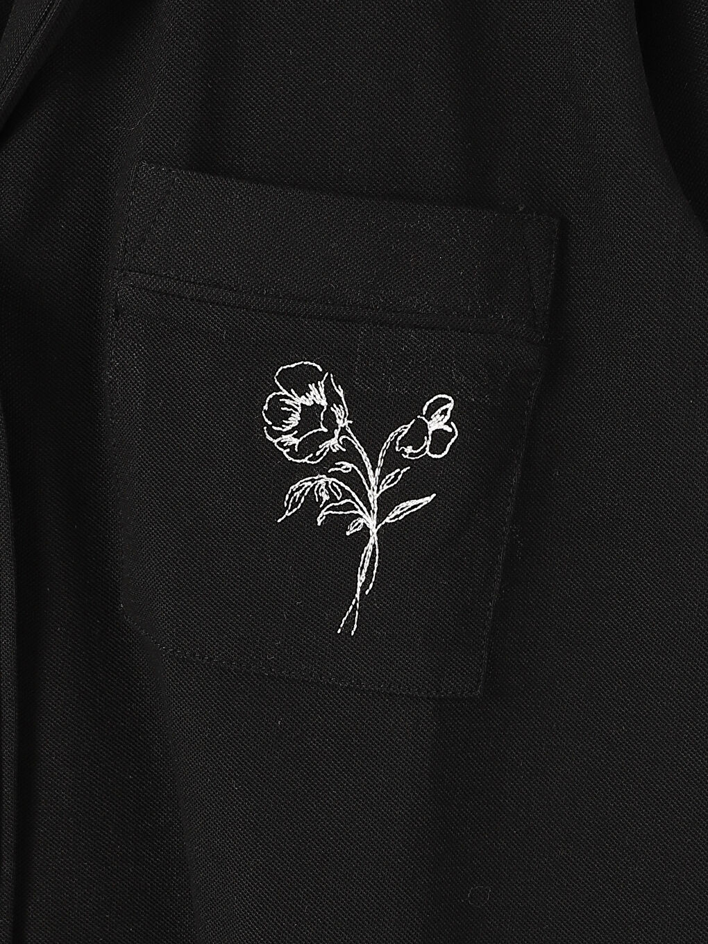 Shirt Collar Printed Long Sleeve Women's Pyjamas Set-3