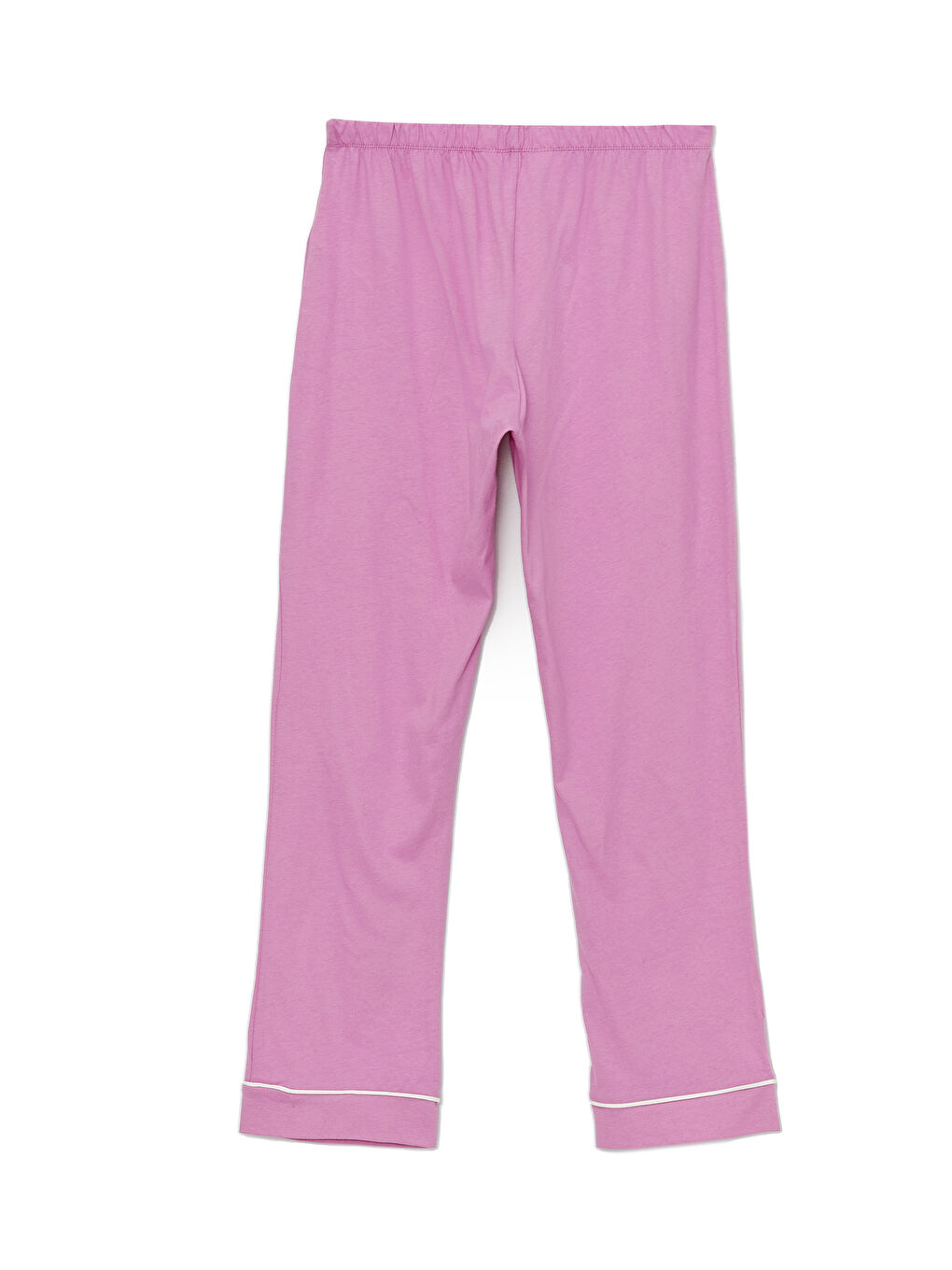 LCW DREAM Pembe Leylak Kadın Beli Lastikli Düz Pijama Altı - 5