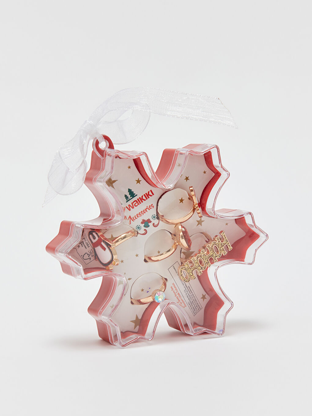 Karışık Yılbaşı Temalı Kız Çocuk Yüzük Seti-1