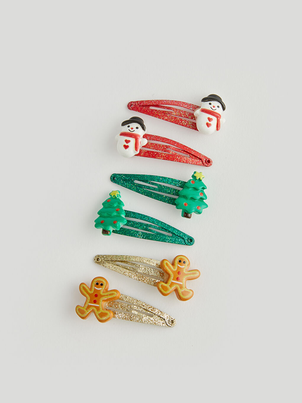 تۆقەی قژ بە شێوەی کریسمەس بۆ کچان-2