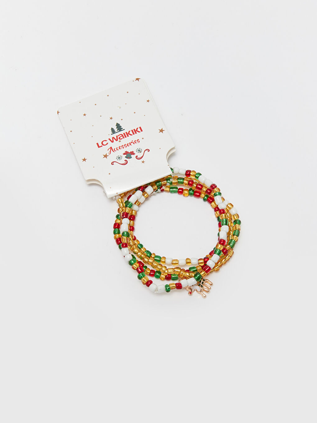 LCW ACCESSORIES New Year's Themed Girl's Bracelet Set of 4 -W3DT83Z4-M0T