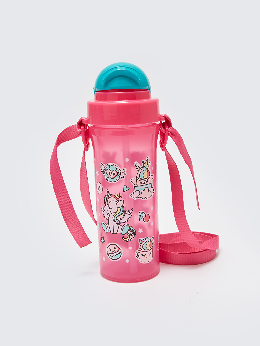 Karışık Desenli Pipetli Bebek Matara 300 ml-2