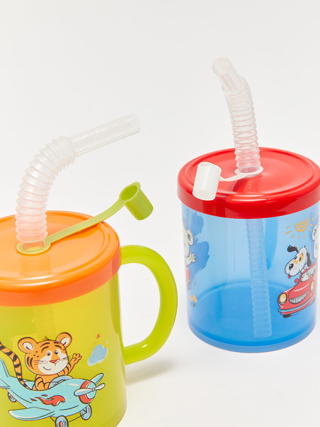 LCW baby Karışık Asorti Baskılı Pipetlİ Bebek Bardağı - 3