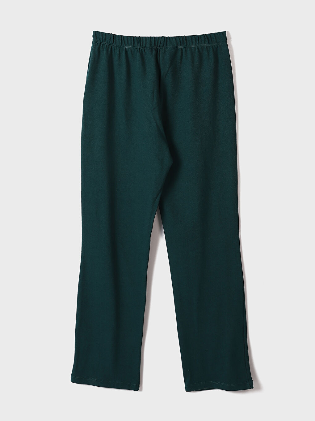 Bisiklet Yaka Baskılı Uzun Kollu Kadın Pijama Takımı-4