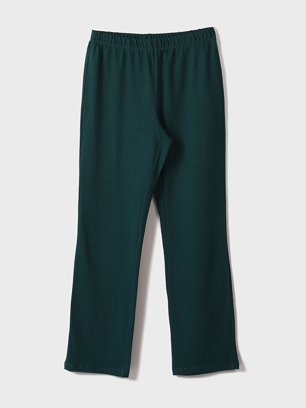 Bisiklet Yaka Baskılı Uzun Kollu Kadın Pijama Takımı-6