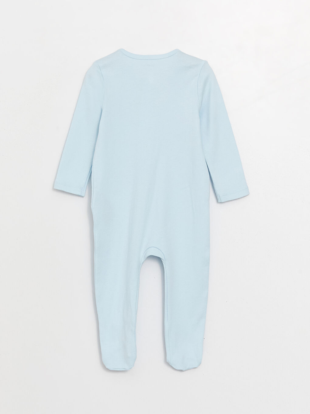 Crew Neck Baby Boy Jumpsuit 2 Pack (0-12 Months With Booties, 12 Months+ Without Booties)-4