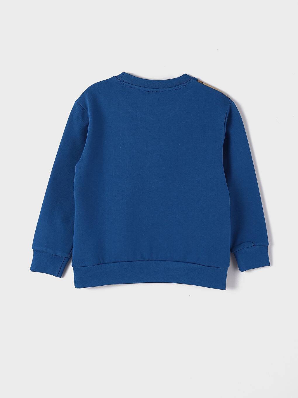 تيشيرت للأولاد بياقة دائرية مطبوع كم طويل-1