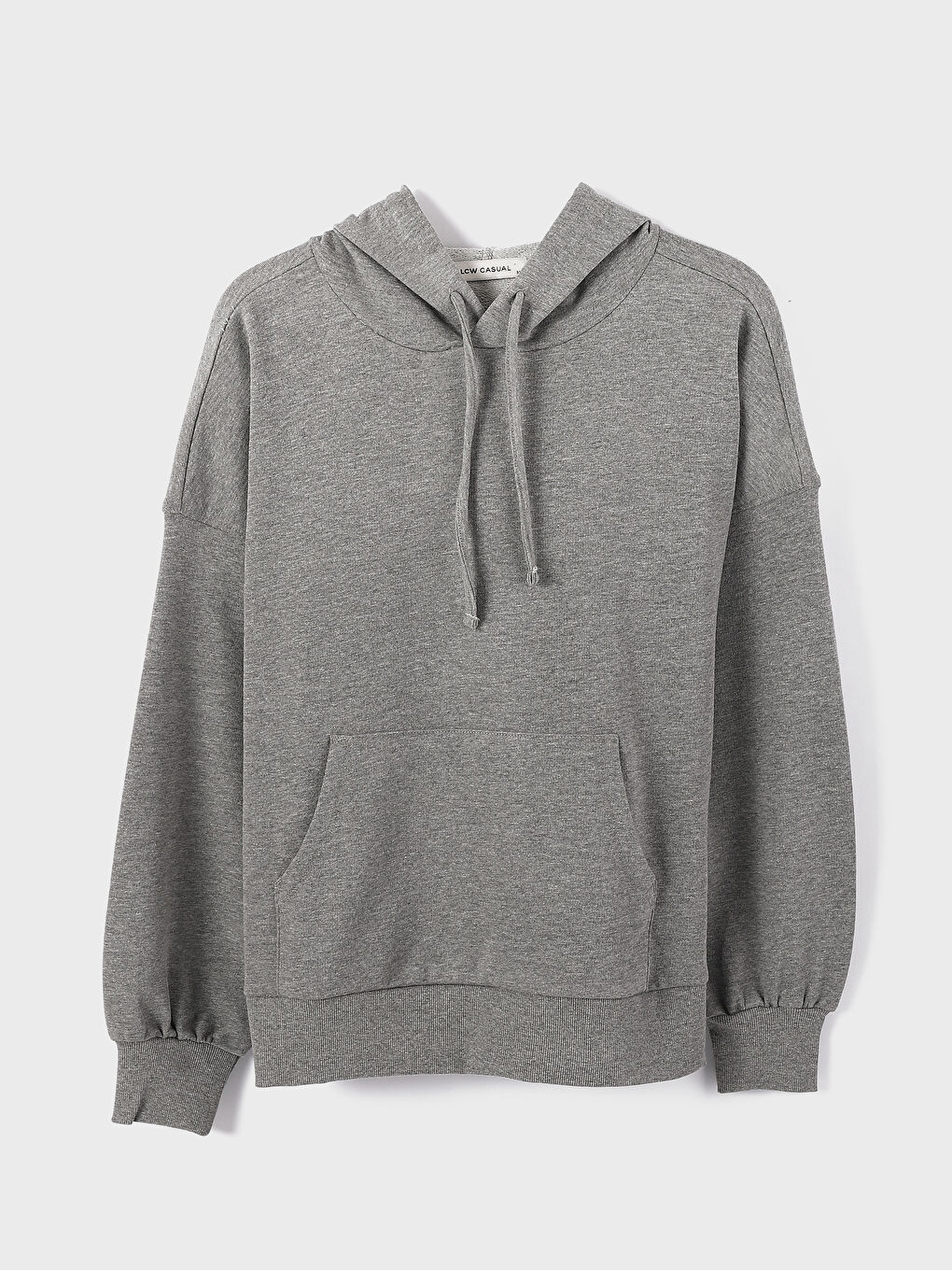 Hooded Plain Long Sleeve Women's Sweatshirt