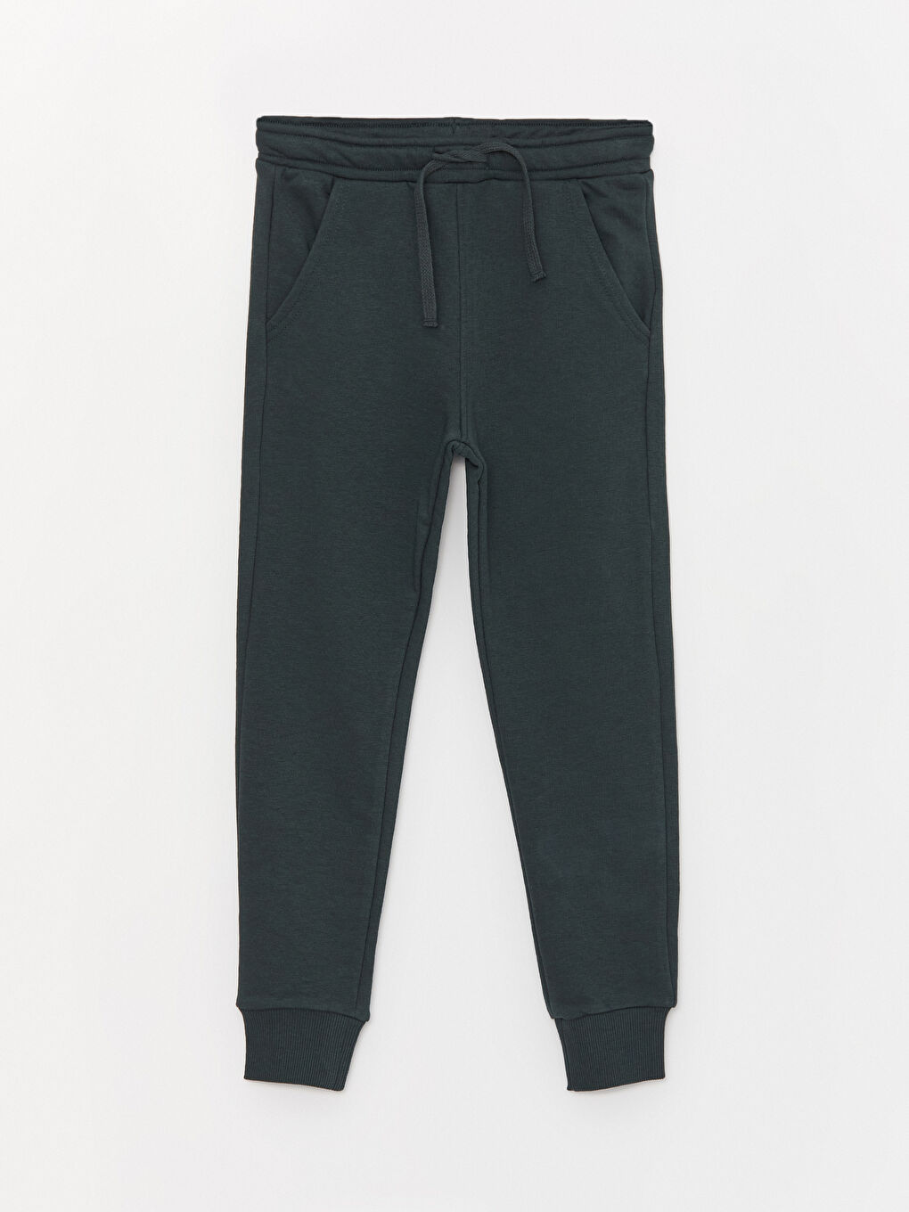 Antrasit Beli Lastikli Erkek Çocuk Jogger Eşofman Altı