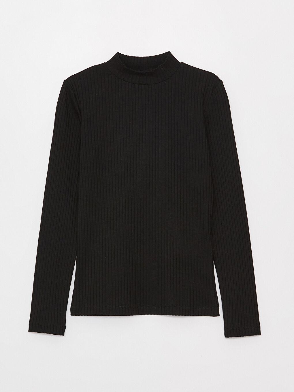 تونيك بأكمام طويلة و بنصف ياقة مُدورة بنقشة ذاتية-10