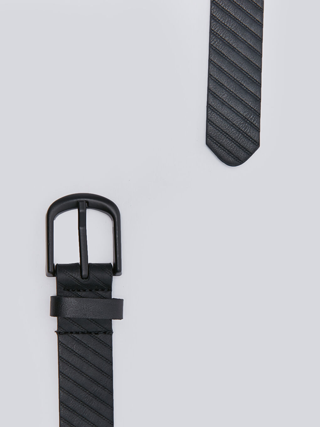 Siyah Desenli Erkek Çocuk Kemer-2