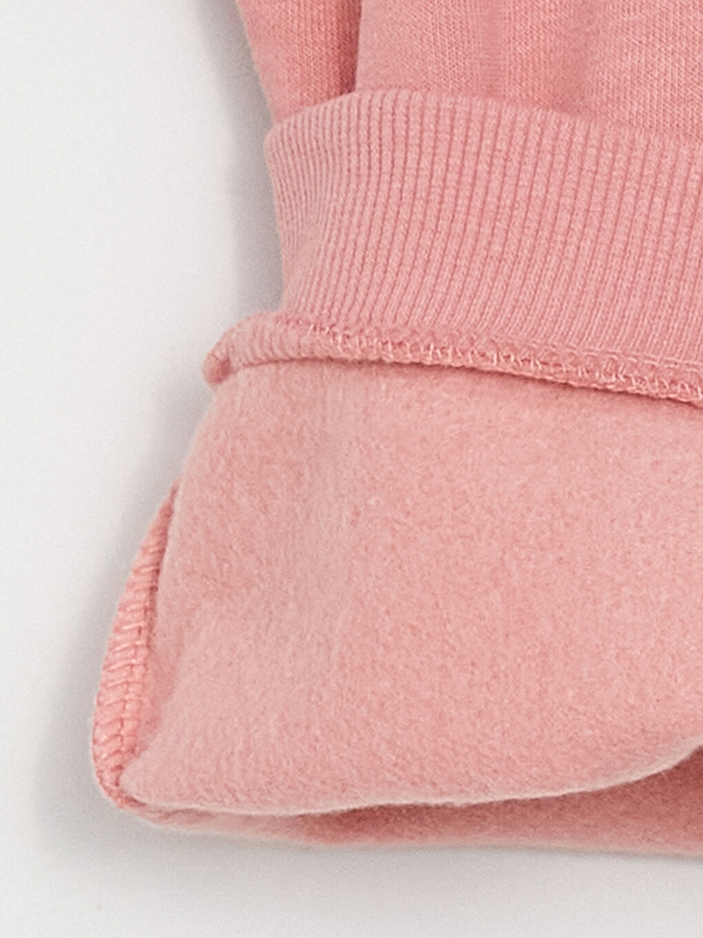 سويت شيرت مطبوع كم طويل بياقة دائرية للبنات الرضع-2